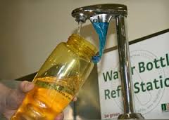 water bottle refill